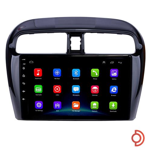 Car 9inch android multimedia for mitsubishi mirage-1