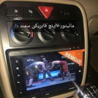 مانیتور اندروید فابریک سمند ال ایکس LX سایز 7 اینچ با قاب و سوکت فابریک+هدیه❤