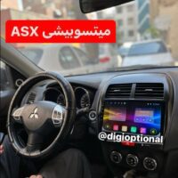 مانیتور اندروید فابریک میتسوبیشی ASX با قاب و سوکت فابریک+هدیه❤
